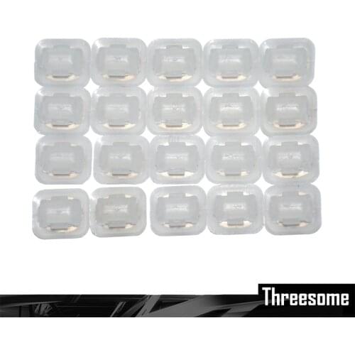 20Pcs/Set Car Auto Rivets Fastener Interior Door Card Panel Retaining Trim Clips For BMW E46 E90 E91 X5 Car Accessories