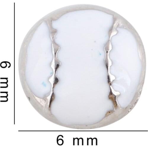 20Pcs/Lot Baseball Alloy Floating Charms Hand-made DIY for Glass Lockets