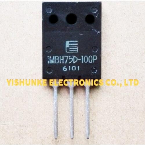 5PCS 1MBH75D-100P 1MBH75D-100 1MBH75D TO-3PL 75A 1000V Power IGBT transistor