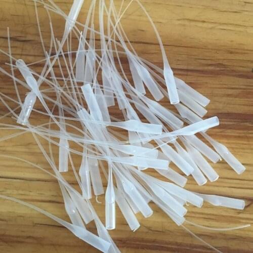 500/1000pcs 502 instant Super glue dropping tube Nozzle Adhesive tool Needle Tube Bottle Cap Catheter Dropper