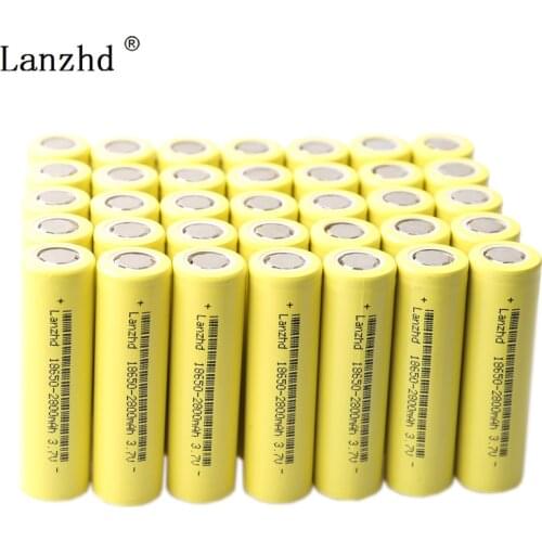 8-40Pcs 18650 battery 2800mah 18650 3.7V Rechargeable batteries Li ion lithium ion 15A Power battery for Electric bicycle