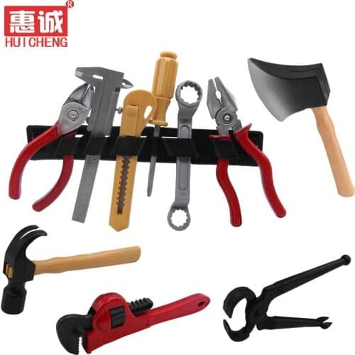 A B random delivery Childrens play house simulation multi-function repair tools Hacksaw 14-piece suit DIY educational toys