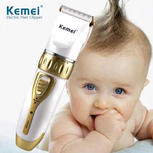 Electric Hair Clipper Rechargeable Hair Trimmer Cordless 0.8-2.0mm Adjustable Shaver for Adult /Child Razor Low Noise Tool D42