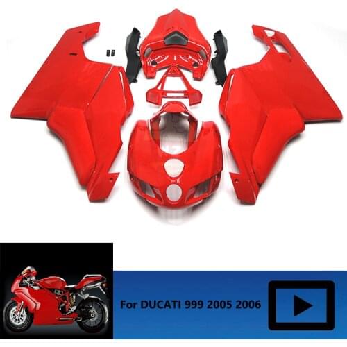 For DUCATI 999, 749R 2005-2006 motorcycle body ABS injection fairing kit
