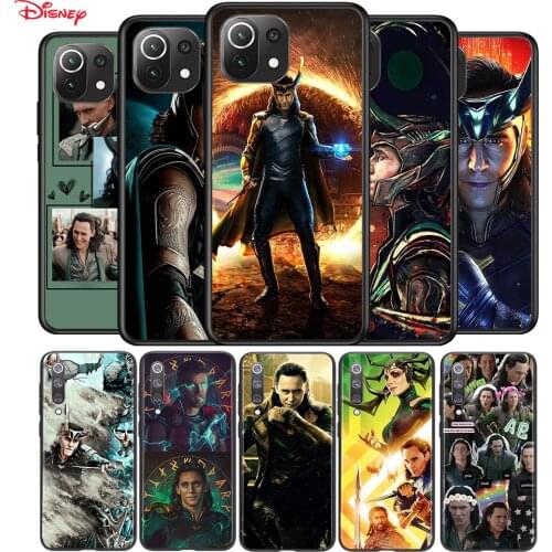 Soft Silicone Cover Avengers Loki For Xiaomi Mi 11 11i 10i 10T Note 10 9 9T SE 8 Lite Pro Ultra Phone Case