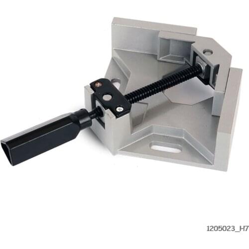 Single Handle 90 Degrees Right Angle Clamp Two Axis Alluminum Carpentry Woodworking Tools Welding Clamp