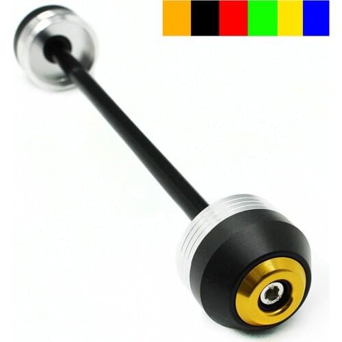 For SUZUKI SV1000 DL Vstrom 1000 B-King Bandit GSF 650 1250 S GSX1400 Front Axle Slider Fork Wheel Protector Crash Pad