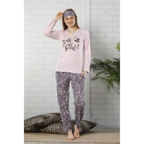 Pijama Evi Women's Long Sleeve Pajamas
