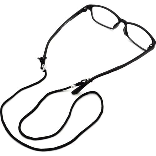 Sunglasses Strap Eyeglasses Glasses Strap Neck Cord String Retainer Lanyard Black 2 pcs Fashion Eyewear Accessories