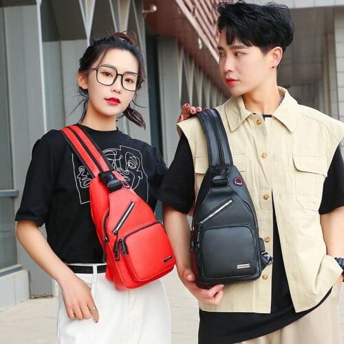 Womens Bag Fashion Men Solid Color Large Capacity Shoulder Crossbody Bags for Women Casual Street Soft PU Leather Backpacks