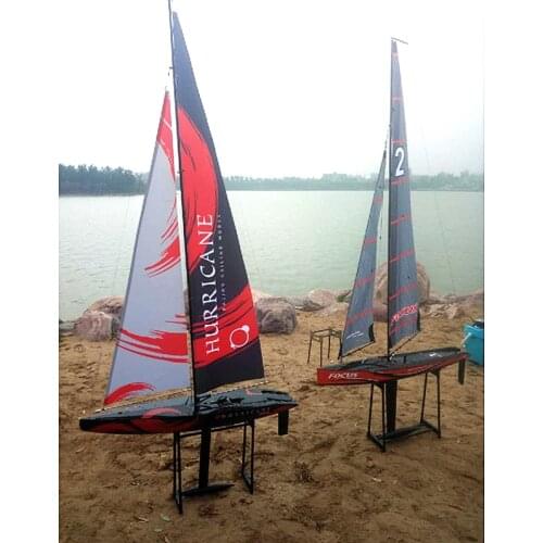 Hurricane 2.4G wind sailing boat 791-2 Unpowered big size sailboat rc boat