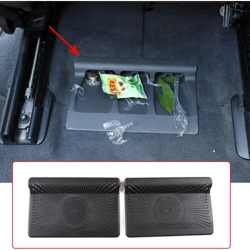 Car Inner Under Seat Air Vent Duct Outlet Panel Cover ABS For Mercedes-Benz GLE GLS Class W167 X167 2020 Auto Interior Accessory