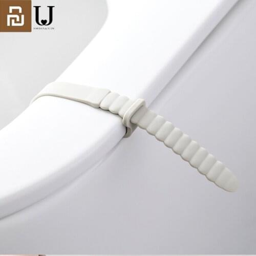 Youpin JORDAN&JUDY Toilet Seat Cover Lifter soft Silicone Good fit Toilet potty ring Handle for Travel Home Bathroom new design