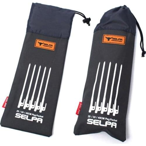 1pcs ground nail storage bag outdoor camping tent nail storage bag hammer wind rope nail storage bag camping accessories