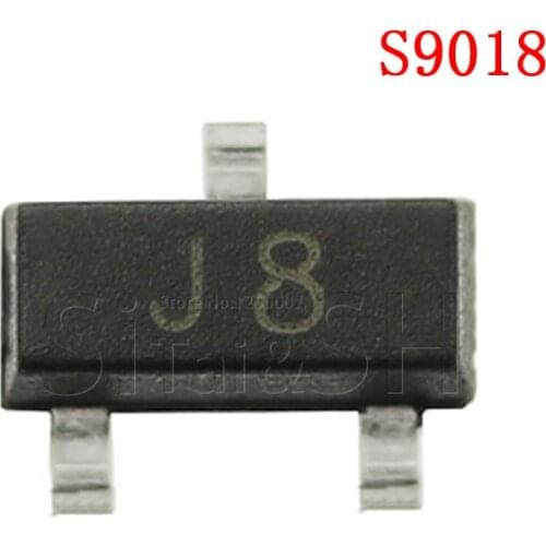 100PCS S9018 SOT23 9018 SOT SMD J8 SOT-23 new transistor