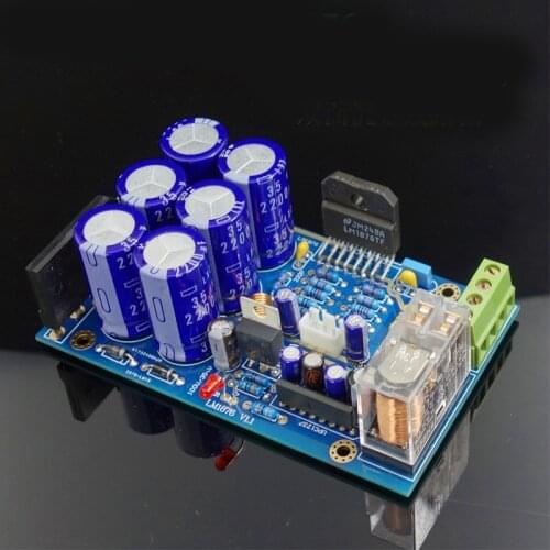 30WX2 ACdual 15-20V LM1876 Amplifier Board Luxury Material Gold Plate Super LM1875 LM4766 Home Audio Amplifier Board