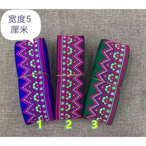 5cm ethnic style folk style nation style jacquard ribbon,jacquard webbing,garment ribbon,shoes ribbon,bag ribbon,YY0701H