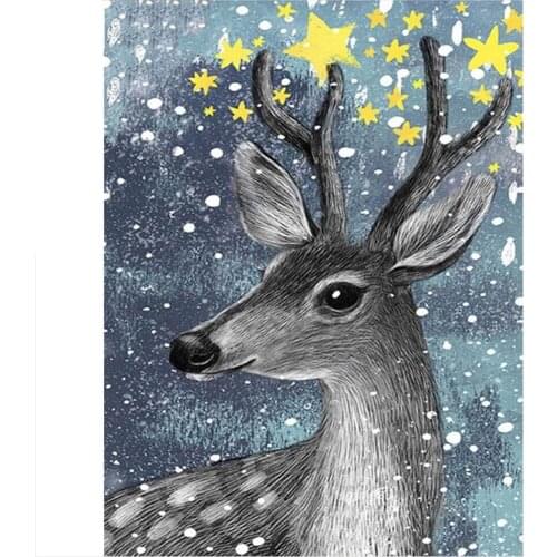 DIY 5D Diamond Painting Deer Full Square New Arrival Diamond Embroidery Animal Cross Stitch Sale Diamond Mosaic Handmade