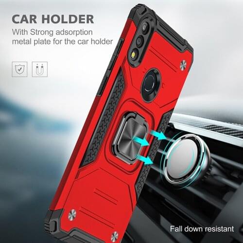 Magnetic Antifall Ring Stand Case For ASUS Zenfone 4 Max Pro M1 ZB601 602KL Max Pro M2 ZB631KL Max M2 ZB633KL ZA550KL ZC554KL