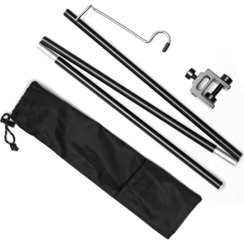 Lamp Holder Detachable Lantern Stand Lamp Tripod Light Pole Camping Lamp Bracket Lamp Holder Camping Hanging Light Fixing Stand