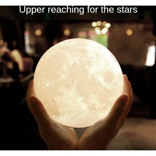 Childrens Night Light 3D Moon Toy Lighting Projector Print Starry Lamp Bedroom Decoration Sky Night Lights