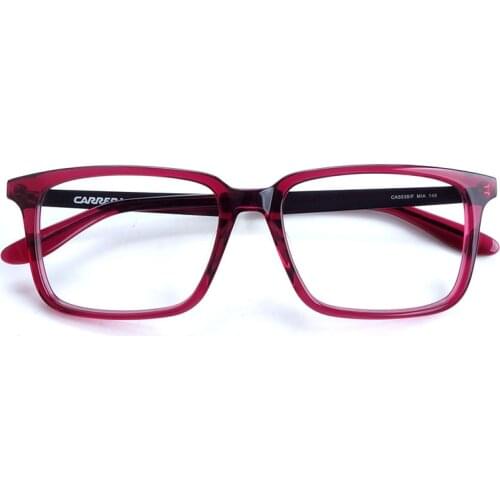 Italy Handmade Acetate Eyeglasses Frames for Men Myopia Astigmatism Hyperopia Progressive Glasses Black Rectangle