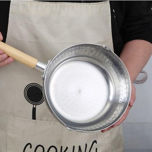 Aluminum snow pan, aluminum pot, soup pot, noodles, porridge, milk soup powder, hot powder pot, Korean ramen pot, instant noodle