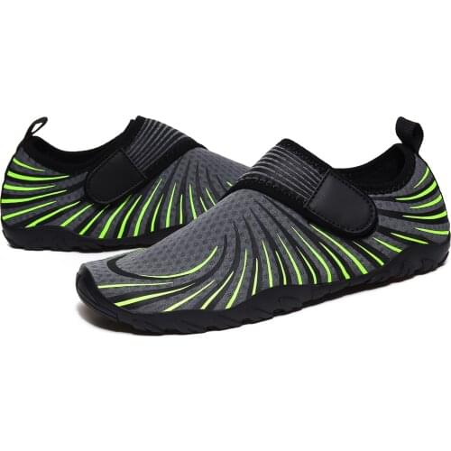 Five Fingers on Foot Aqua Shoes Men Mesh Fabric Breathable Quick Dry Swimming Fishing Upstream Beach Water Shoes Footwear