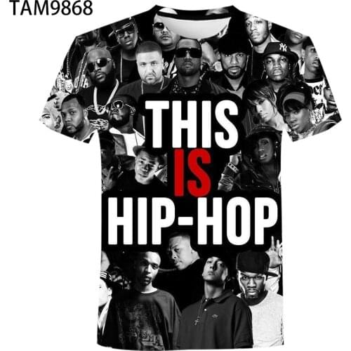 Tessffel Legend Musician Artist Rapper God Eminem HipHop Streetwear NewFashion 3DPrint Men/Women Casual Funny T-Shirt Top