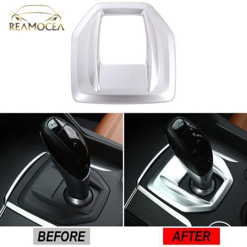 Reamocea ABS Gearshift Box Transmission Shift Gear Panel Cover Trim Decoration Fit For Alfa Romeo Giulia Stelvio 2017 2018 2019