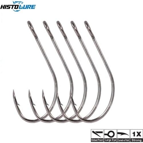 HISTOLURE 5PCS/Bag Trout Single Hook Fishing Spoon Spinner Hard Plastic Bait Wobber Freshwater Accessory Plug Pesca Hook