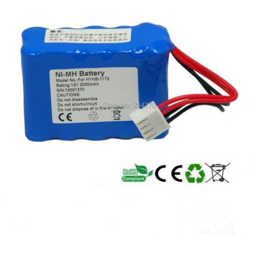 Biomedical Medical Battery Replacement For EDANINS ecg-2201g,HYHB-1172,ECG-1A, ECG-2201,ECG-3A,ECG-2303B,ECG batteries