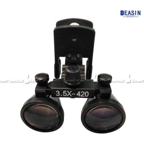 Good Quality Clip type Dental Loupes for Medical Galileo Magnifier with Surgical Magnifying Glasses compatible all kinds glasses
