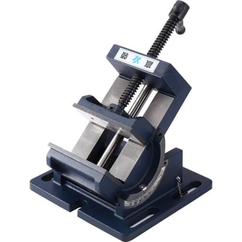 Heavy Duty High Hardness Tilting Pliers 4-inch Tilting Precision Angle Pliers 0-90° Mobile Bench Vise