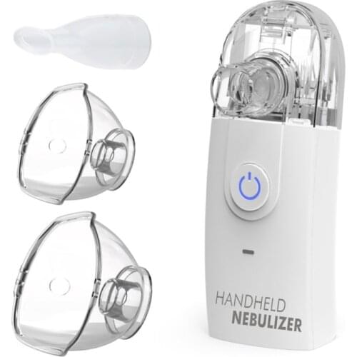 Quiet Portable Ultrasonic Nebulizer USB Battery Operated Steam Inhalers Nebuliser Machine Mist Inhaler for Home Travel