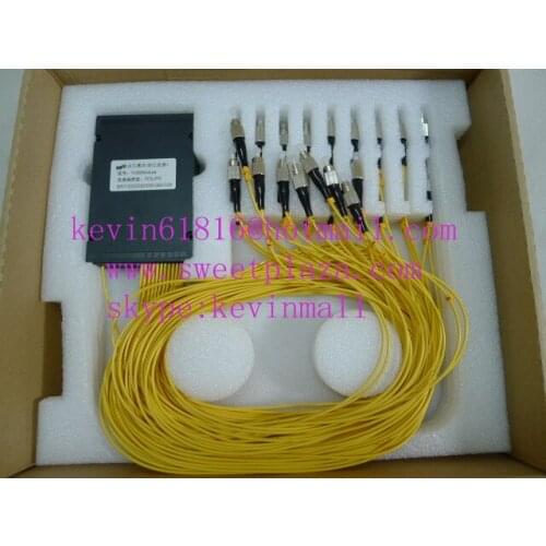 FiberCore brand 1x32 PLC sigle mode Splitter, Fiber Optic PLC Splitter with FC/UPC connector