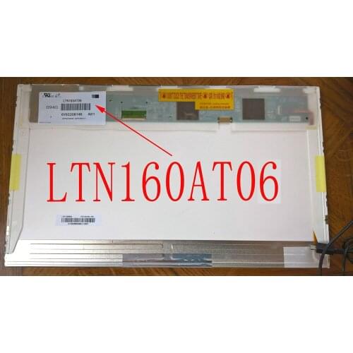 HSD160PHW1 HSD160PHW1-B00 LTN160AT06 16 inch led For ASUS N61 N61vg N61JV HP DV6 CQ61 K61IC Laptop LCD LED Screen Display matrix