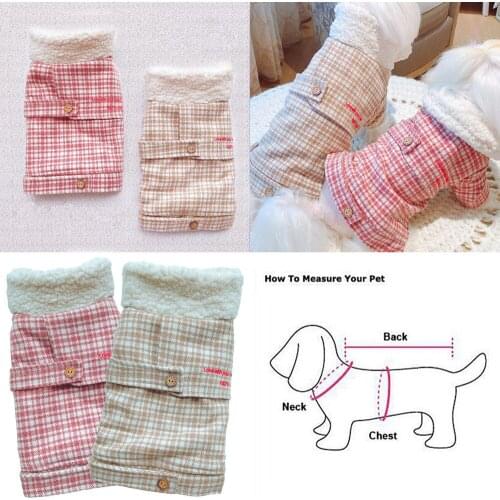 Dog Winter Coat Jacket Cat Chihuahua Yorkshire Puppy Small Dog Clothes Outfit Maltese Pomeranian Bichon Poodle Pet Clothing