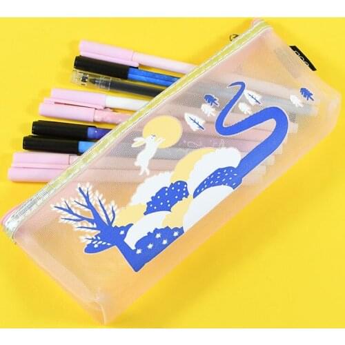 1025Pencil case Multifunctional pencil case4Color For Boys Girls School Pencil Bag Stationery School Supplies Pencil Bag