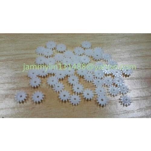 Free shipping Clarion gear White Plastic Gears 0.7*0.2CM for Car CD/DVD mechanism gear CD drive gear 10 pcs/lot