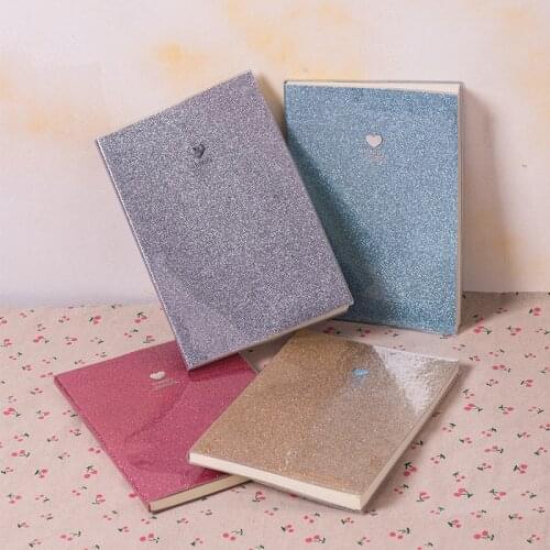 1pcs 73mm * 117mm creative PVC notebook diary school shining cool Kawaii notebook schedule planner sketch book