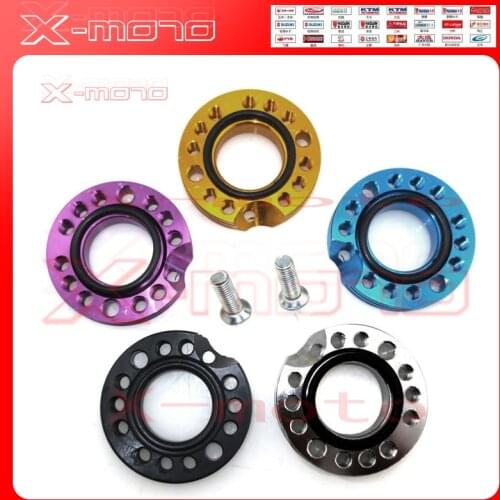 28mm colorful CNC Carb Adjuster Carburetor Inlet Manifold Spinner Plate Adaptor For Pit Dirt Bikes Buggy