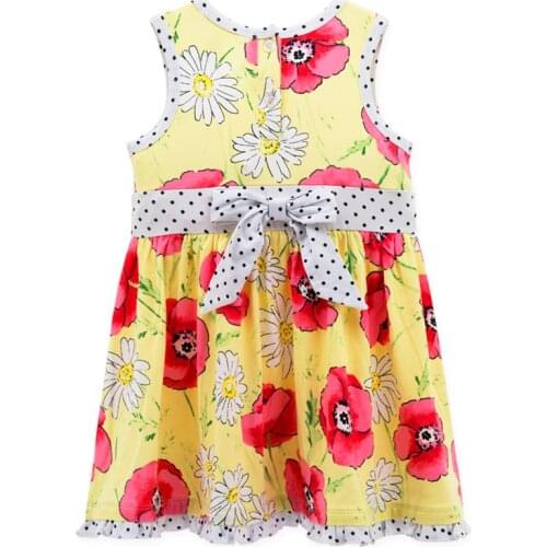 Honeyzone Floral Girls Dress Floral Kids Dresses Girls Princess Dress Children Clothes Girls Dress Casual Wear Vestido Платье 21