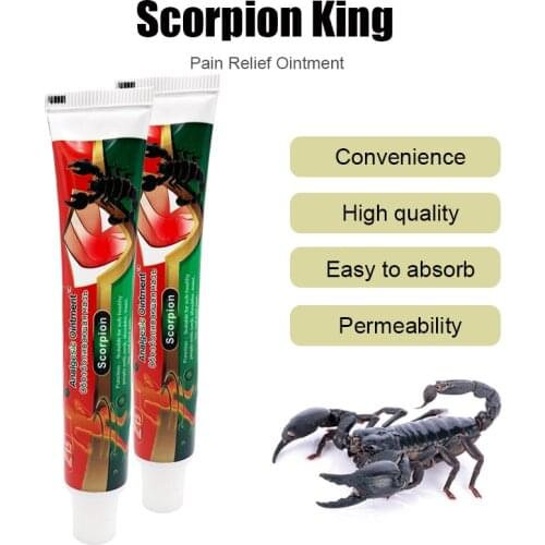 Scorpion Ointment Relief Muscle Shoulder Pain Headache Neuralgia Acid Stasis Rheumatism Arthritis Chinese Medicine Cream