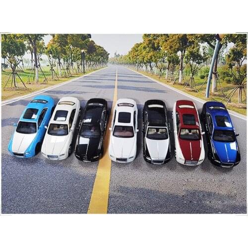 New KYOSHO 1:18 For Rolls Royce RR Ghost Diecast Model Car Toys Gifts Collection Display Ornament White/Black /Purple Metal
