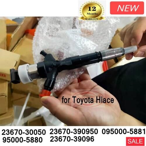 ORLTL 23670-30050 Common Rail Injector 2367030050 23670-390950 95000-5880 23670-39096 095000-5881 12F54006 For TOYOTA Hiace