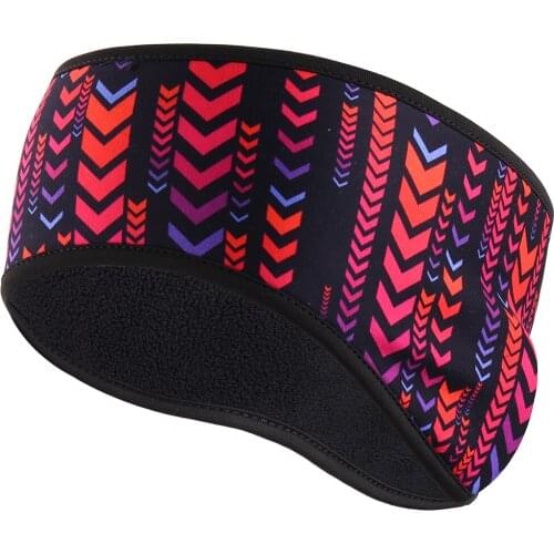 Band Sport Fitness Gym Skiing Yoga Cycling Running Snowboard Men Women Winter Sweatband Warmer Fleece Headband Thermal Hair Head