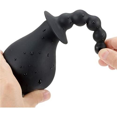 Wetips Silicone Travel Toilet Bidet Shower Ducha Anal Dusche Bulb Syringe Anal Douche Cleaning Enema Cleansing Bidet Shower