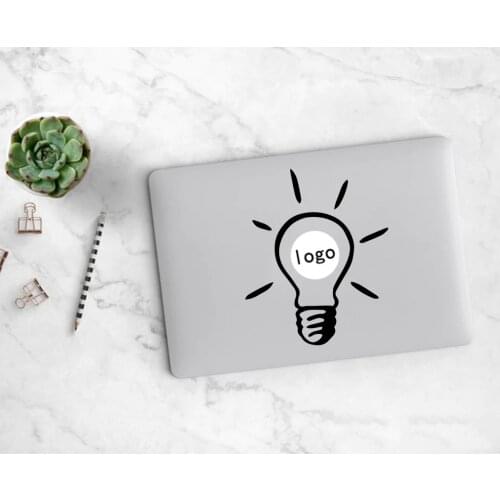 Inspirational Bulb laptop Sticker Para Laptop For Laptop Protective Decal Skin decoration