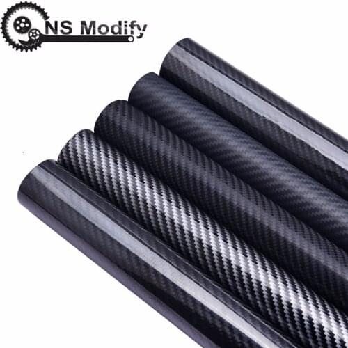 NS Modify Carbon Fiber Vinyl Wrap Roll Film Air Bubble Free Wrapping Sheet DIY Car Tuning Sticker Motorcycle Car Truck Styling